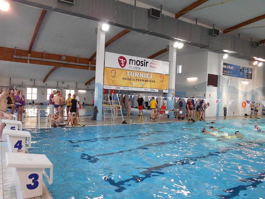 Hokej pod wodą Walenie Gdańsk I 2017